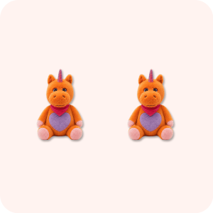 Buddy the Unicorn Plush 2PCS