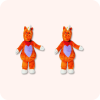 Buddy the Unicorn Plush 2PCS