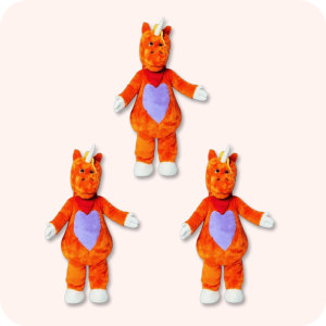 Buddy the Unicorn Plush 3PCS